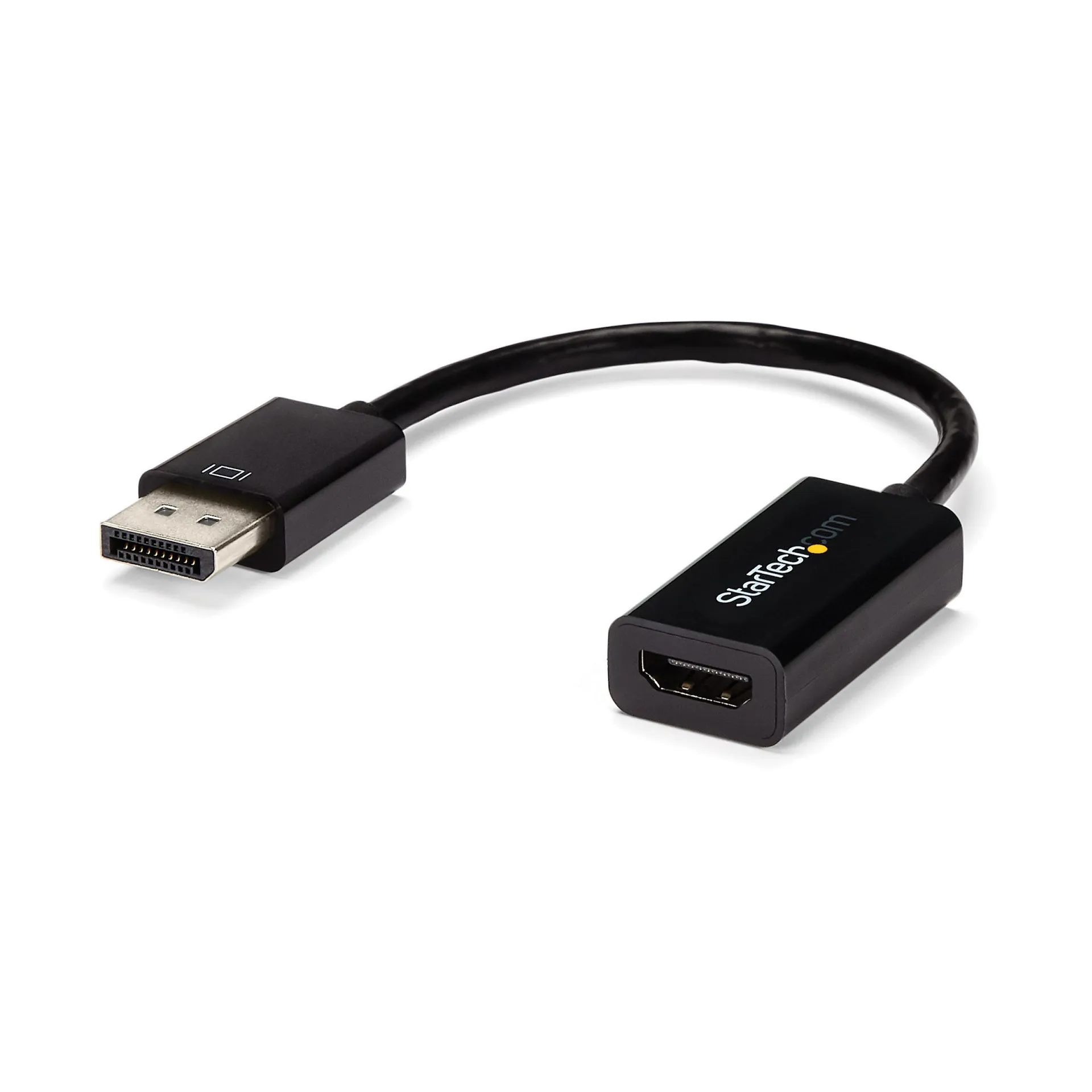 StarTech.com DisplayPort auf HDMI 4k @ 30Hz Adapter – DP 1.2 zu HDMI Video und Audio aktiv Konverter StarTech.com DisplayPort auf HDMI 4k @ 30Hz Adapter – DP 1.2 zu HDMI Video und Audio aktiv Konverter