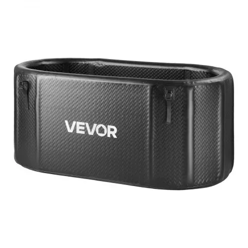 VEVOR Eisbadewanne Aufblasbar 830 L 150 x 80 x 76 cm Schwarz ohne Wasserkühler, Kaltwasser-Badewanne Kompatibel mit Wasserkühlern und Isoliertem Deckel, für Eisbad und Regeneration von Sportlern – Bild 8