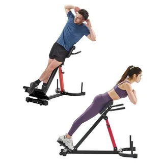 VEVOR multifunktionale Hyperextensionsbank Rückenstrecker Rückenverlängerung römischer Stuhl (Kohlenstoffstahl) 158 kg belastbare rollbare Rückentrainer Fitness-Hantelbank Heim-Fitnessstudio VEVOR multifunktionale Hyperextensionsbank Rückenstrecker Rückenverlängerung römischer Stuhl (Kohlenstoffstahl) 158 kg belastbare rollbare Rückentrainer Fitness-Hantelbank Heim-Fitnessstudio