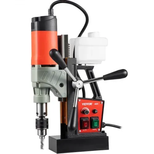 VEVOR 1200 W Magnetbohrer Magnetbohrmaschine 13000 N Elektrische Kernbohrmaschine Industrielle Bohrmaschine 580 RPM mit variabler Geschwindigkeit für alle Oberflächen und Heimwerkerarbeiten – Bild 9