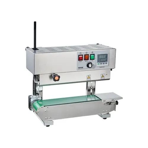VEVOR Durchgehende Beutelband-Versiegelungsmaschine, 0,24-0,47 Zoll/6-12 mm Siegelbreite, vertikale Bandsiegelmaschine mit digitaler Temperaturregelung, Beutelsiegelgerät aus Edelstahl für 0,02-0,8 mm starke Plastikbeutelfolien VEVOR Durchgehende Beutelband-Versiegelungsmaschine, 0,24-0,47 Zoll/6-12 mm Siegelbreite, vertikale Bandsiegelmaschine mit digitaler Temperaturregelung, Beutelsiegelgerät aus Edelstahl für 0,02-0,8 mm starke Plastikbeutelfolien