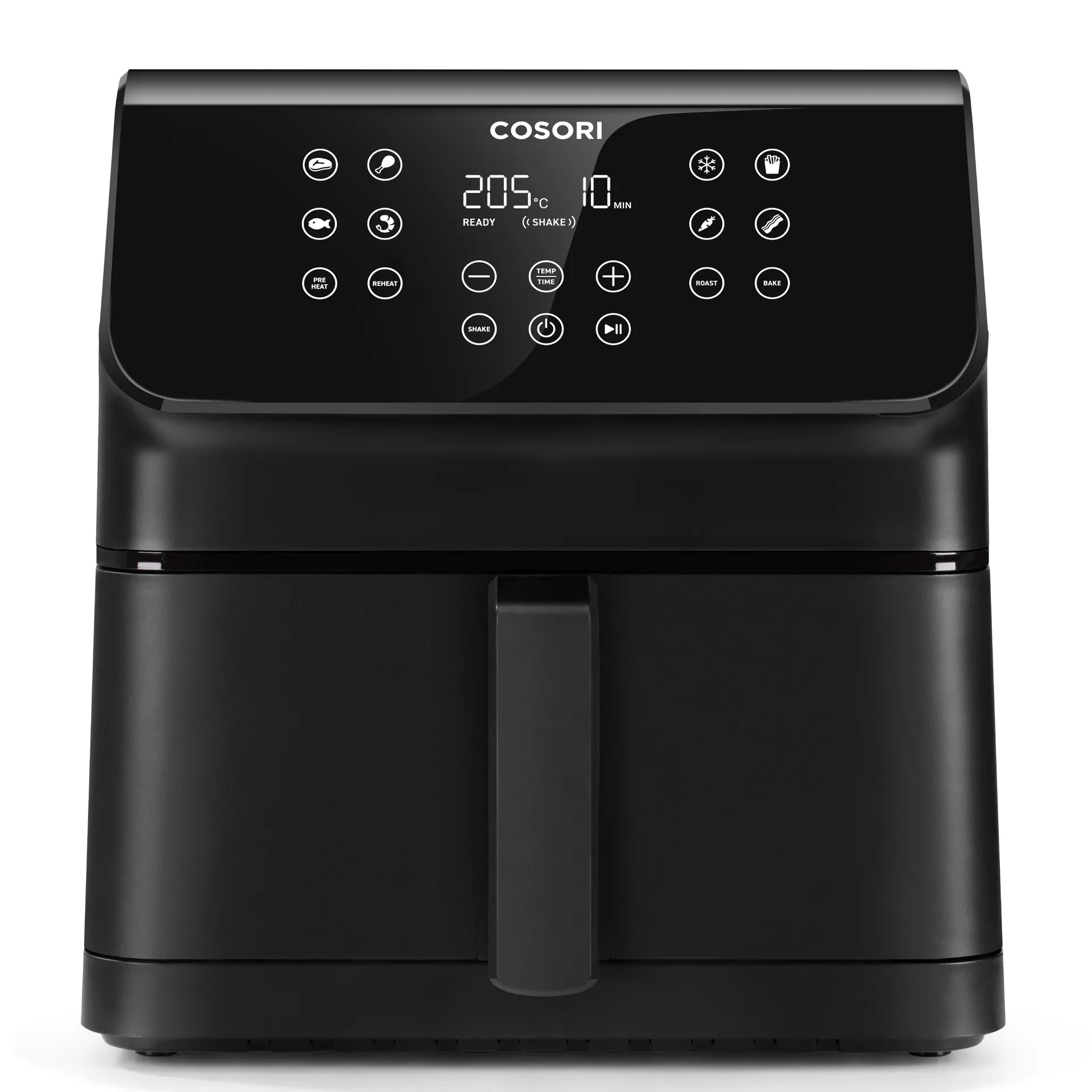 Cosori Premium II Chef Edition Einzelbild 6,2 l Eigenständig 1700 W Heißluftfritteuse Schwarz Cosori Premium II Chef Edition Einzelbild 6,2 l Eigenständig 1700 W Heißluftfritteuse Schwarz