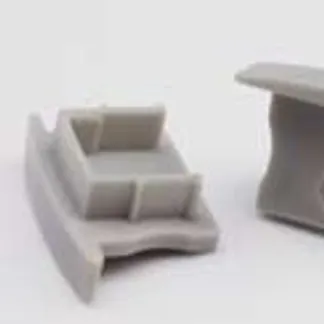 Synergy 21 LED U-Profil zub ALU003 Endkappe Synergy 21 LED U-Profil zub ALU003 Endkappe