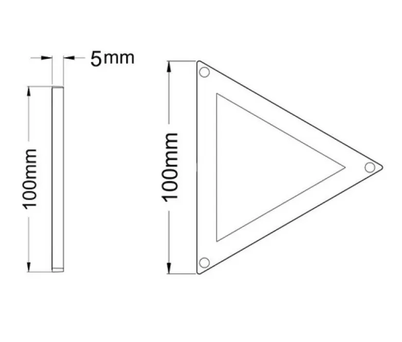 Synergy 21 LED light panel mini 100 triangle ww Synergy 21 LED light panel mini 100 triangle ww