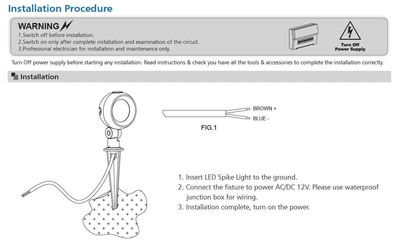 Synergy 21 LED Garten spot SPIKE 6W warmweiß – Bild 4