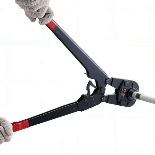 VEVOR Crimpzange, PEX- & Aluminium-Kunststoff-Rohre mit TH12-, TH16-, TH20-, TH26- & TH32-Backen & biegsamem Griff, Presszange mit Aufbewahrungskoffer für Rohrreparaturen & -installationen – Bild 9