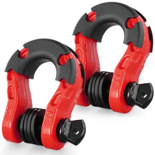 VEVOR 2er-Pack 3/4 Zoll D-Ring-Schäkel mit 7/8Zoll Schraubstift Bruchfestigkeit 30000kg VEVOR 2er-Pack 3/4 Zoll D-Ring-Schäkel mit 7/8Zoll Schraubstift Bruchfestigkeit 30000kg
