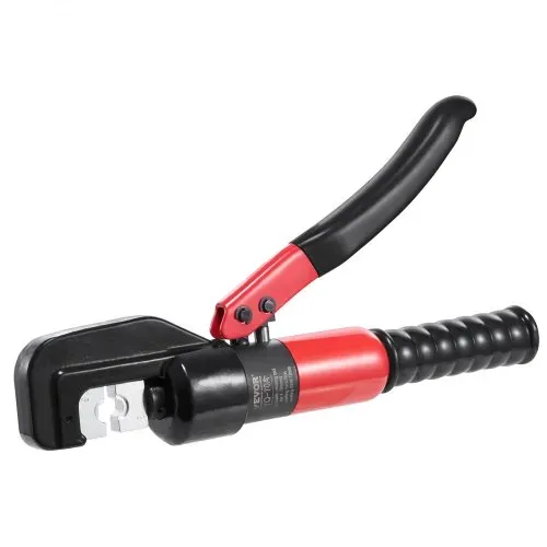VEVOR Hydraulische Crimpzange Kabelschuhzange 4-70 mm², Aluminium / Kupfer-Anschluss Crimpzange zum Kabelcrimpe, 9 Formen Presszange Manuelle Hydraulikzange Quetschzange Kabelschuhe Zange – Bild 10