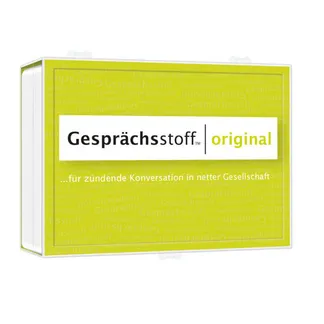 Gesprächsstoff – Original, Partyspiel Gesprächsstoff – Original, Partyspiel
