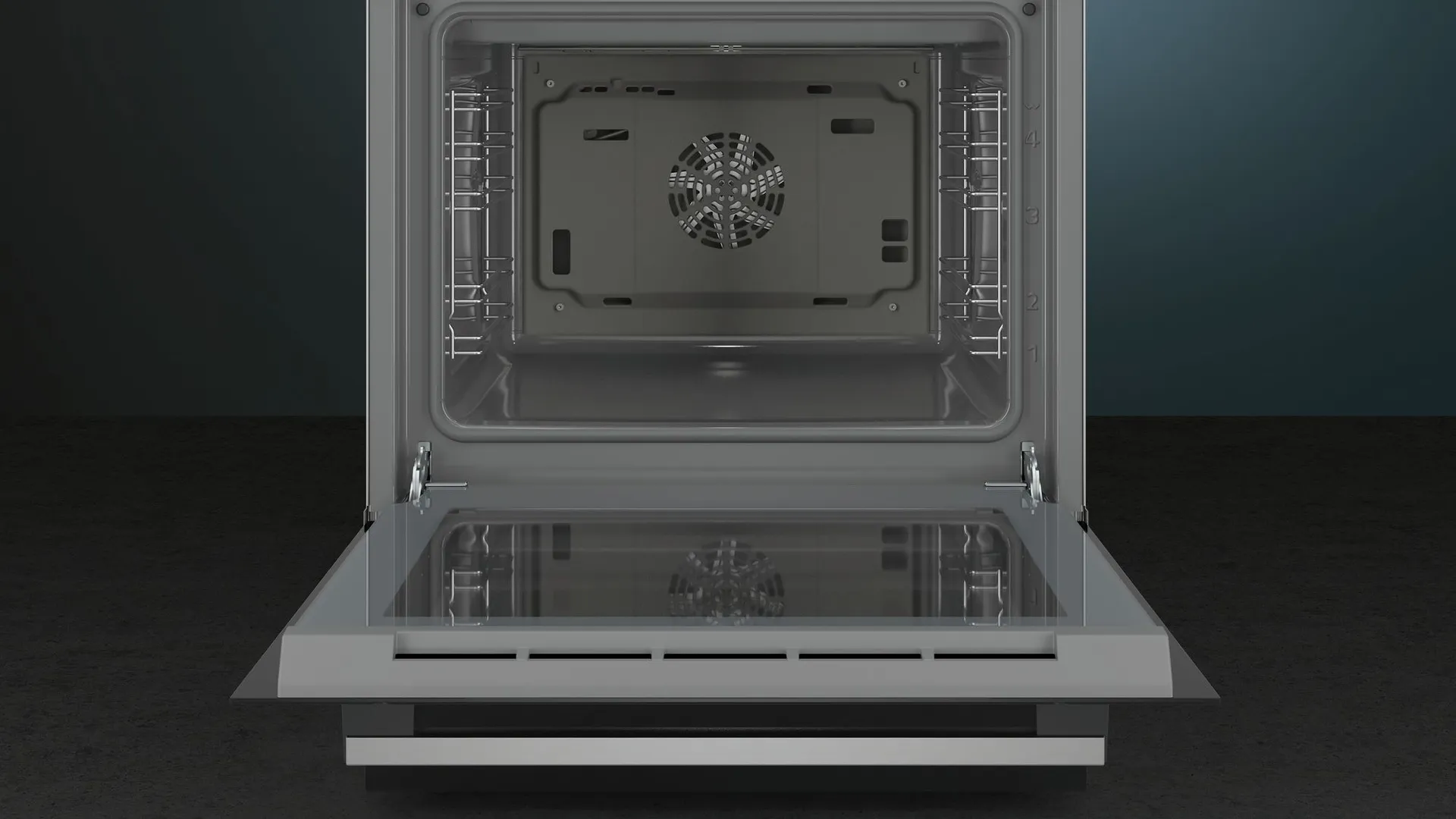 Siemens iQ500 HK9S5A240 Küchenherd Freistehender Herd Elektro Keramik Schwarz – Bild 4