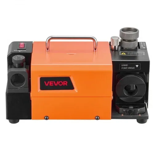 VEVOR Bohrerschleifgerät MR-13A, 3-15 mm, mit 95°-135° einstellbarem Spitzenwinkel, 4600 U/min Hochgeschwindigkeits-Nachschärfmaschine mit 13 Spannzangen & CBN-Schleifscheibe für Werkstätten & Garagen – Bild 8