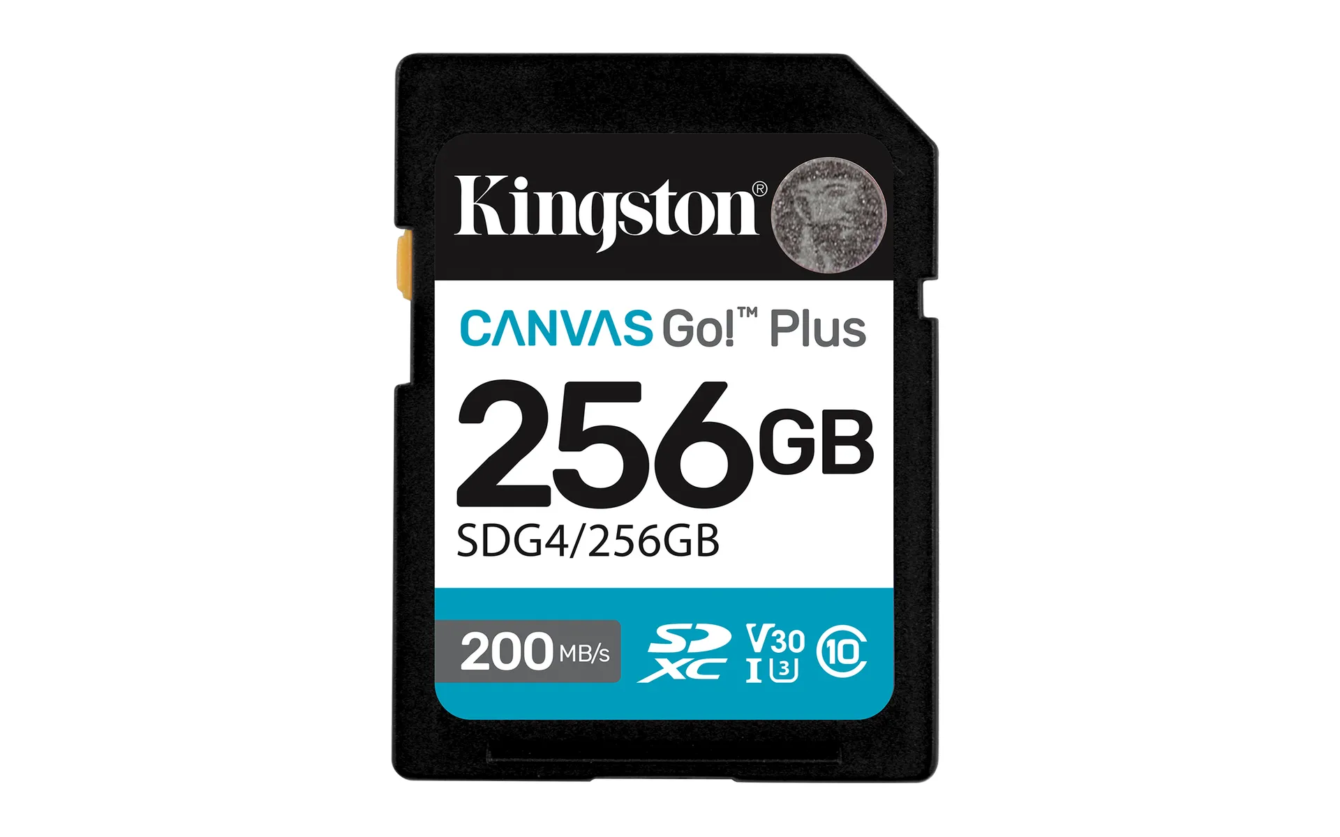 Kingston Technology Canvas Go! Plus 256GB SDXC Canvas Go Plus Gen4 200MB/s C10 UHS-I U3 V30 Kingston Technology Canvas Go! Plus 256GB SDXC Canvas Go Plus Gen4 200MB/s C10 UHS-I U3 V30