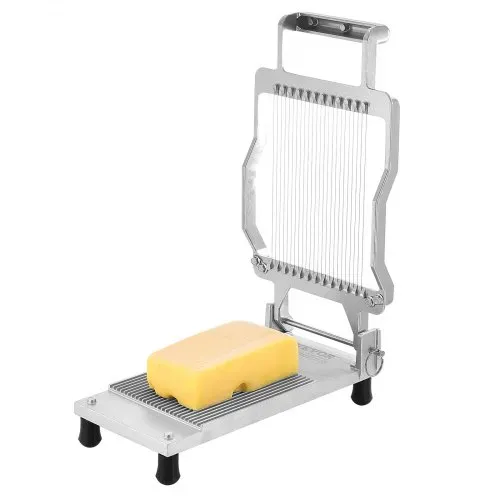 VEVOR Käseschneider mit Draht, 0,2 Zoll ultradünne Käse-Butterschneideklinge, abnehmbarer Käsehobeldraht, kommerzieller Käsehobel aus Aluminiumlegierung mit Messerdraht aus 316er Edelstahl, zum Kochen in der Küche – Bild 9