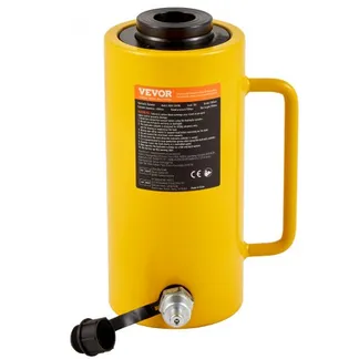 VEVOR Hydraulikzylinderheber Kapazität 30T Hydraulikzylinder 100 mm Hub einfachwirkender tragbar gelb, hydraulische Wagenheber Hohlkolbenheber Hydraulikflasche 6,9 kg für Riggers-Hersteller VEVOR Hydraulikzylinderheber Kapazität 30T Hydraulikzylinder 100 mm Hub einfachwirkender tragbar gelb, hydraulische Wagenheber Hohlkolbenheber Hydraulikflasche 6,9 kg für Riggers-Hersteller