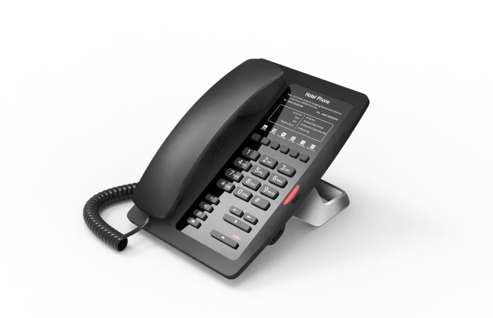 Fanvil H3W V2-Black, H3W-Black---WiFi Hotel Phone / SIP / POE / Wi-Fi – Bild 2
