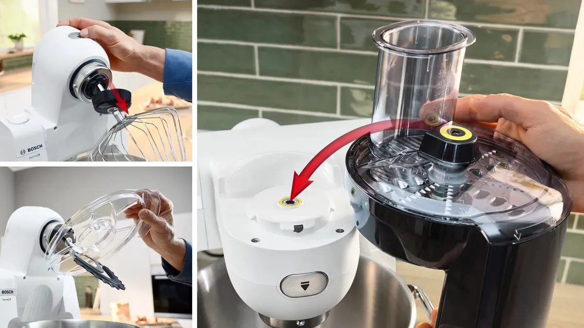 Bosch Serie 6 MUMS6EW22 Küchenmaschine 1600 W 5,5 l Weiß – Bild 3