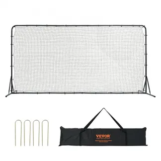 VEVOR Fußball Rebounder Kickback Tor Rückprallwand 366x121cm Einstellbar VEVOR Fußball Rebounder Kickback Tor Rückprallwand 366x121cm Einstellbar