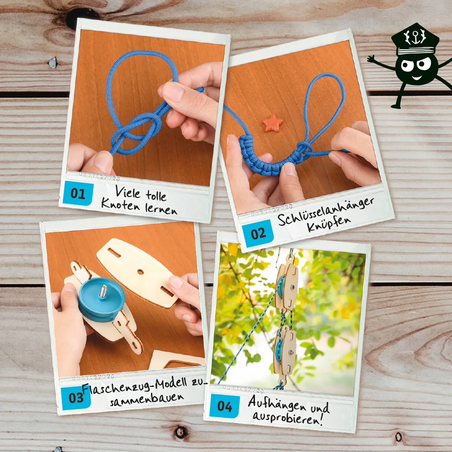 Kosmos Bastelbox Knoten Abenteuer-Box – Bild 7