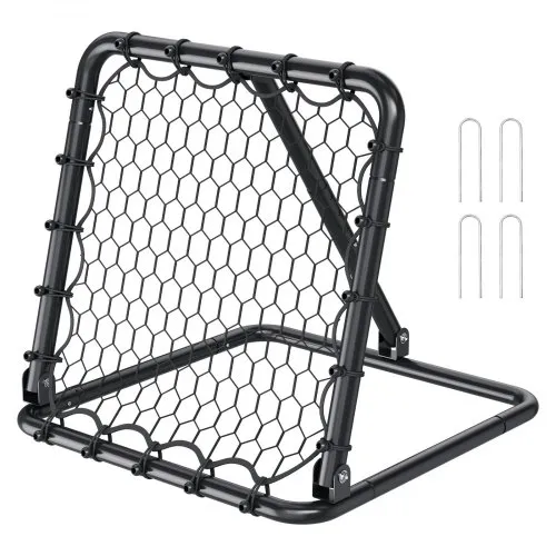 VEVOR Fußball-Rebounder Rückprallnetz Kick-Back 34 x 34 Zoll tragbare Fußball-Trainingsgeschenke, Tornetz mit vollständig einstellbaren Winkeln, Hilfsmittel und Ausrüstung für alle Altersgruppen VEVOR Fußball-Rebounder Rückprallnetz Kick-Back 34 x 34 Zoll tragbare Fußball-Trainingsgeschenke, Tornetz mit vollständig einstellbaren Winkeln, Hilfsmittel und Ausrüstung für alle Altersgruppen