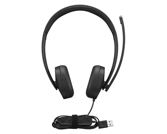 Lenovo 4XD1P83425 Kopfhörer & Headset Kabelgebunden Kopfband Anrufe/Musik USB Typ-A Schwarz Lenovo 4XD1P83425 Kopfhörer & Headset Kabelgebunden Kopfband Anrufe/Musik USB Typ-A Schwarz