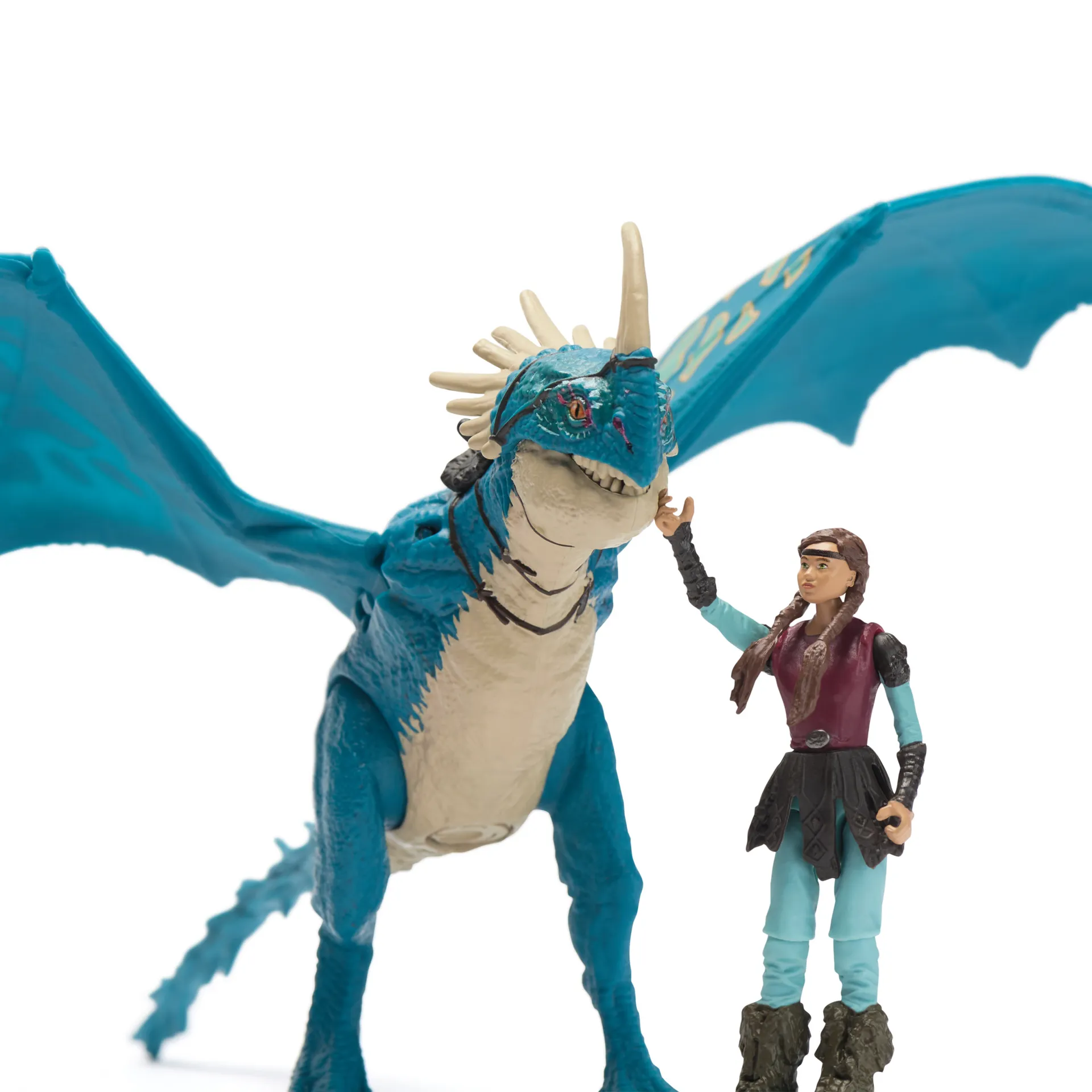 DreamWorks Dragons Drachenzähmen leicht gemacht - Wikinger & Drachen Actionfiguren-Set, Sturmpfeil & Astrid – Bild 3