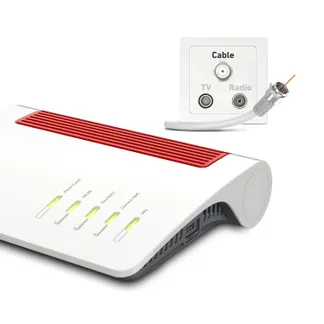 Box FRITZ! 6670 WLAN-Router Dual-Band (2,4 GHz/5 GHz) Weiß Box FRITZ! 6670 WLAN-Router Dual-Band (2,4 GHz/5 GHz) Weiß