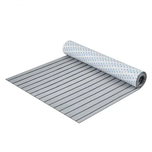 VEVOR Bootsboden, EVA-Schaum-Bootsdeck, 2400 x 900 x 6 mm, rutschfester, selbstklebender Bodenbelag, 21600 cm² großer Meeresteppich für Boote, Yachten, Pontons, Kajakdecks – Bild 8
