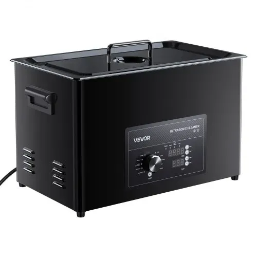 VEVOR Ultraschallreiniger professionelles Ultraschallreinigungsgerät mit Drehknopfsteuerung 30 L, Reinigungsgerät mit Korb & Reinigungskugel, Ultraschallgerät für Uhren Rasierer Schmuck Münzen – Bild 10