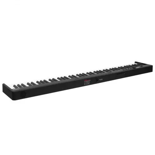 VEVOR 88-Tasten-Klappklavier, Bluetooth und MIDI, tragbares elektronisches digitales Klappklavier mit Sustain-Pedaltasche, berührungsempfindlichen Tasten, Kopfhörern, wiederaufladbar für Anfänger, Jugendliche und Erwachsene, Schwarz – Bild 9