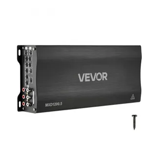 VEVOR Autoverstärker 5-Kanal, Endstufe Klasse D Überbrückbar, Max. 4 x 100 W an 4 Ohm / 4 x 200 W an 2 Ohm + 1 x 1000 W an 2 Ohm / 1 x 500 W an 4 Ohm, Hochleistungsverstärker für Fahrzeuge VEVOR Autoverstärker 5-Kanal, Endstufe Klasse D Überbrückbar, Max. 4 x 100 W an 4 Ohm / 4 x 200 W an 2 Ohm + 1 x 1000 W an 2 Ohm / 1 x 500 W an 4 Ohm, Hochleistungsverstärker für Fahrzeuge