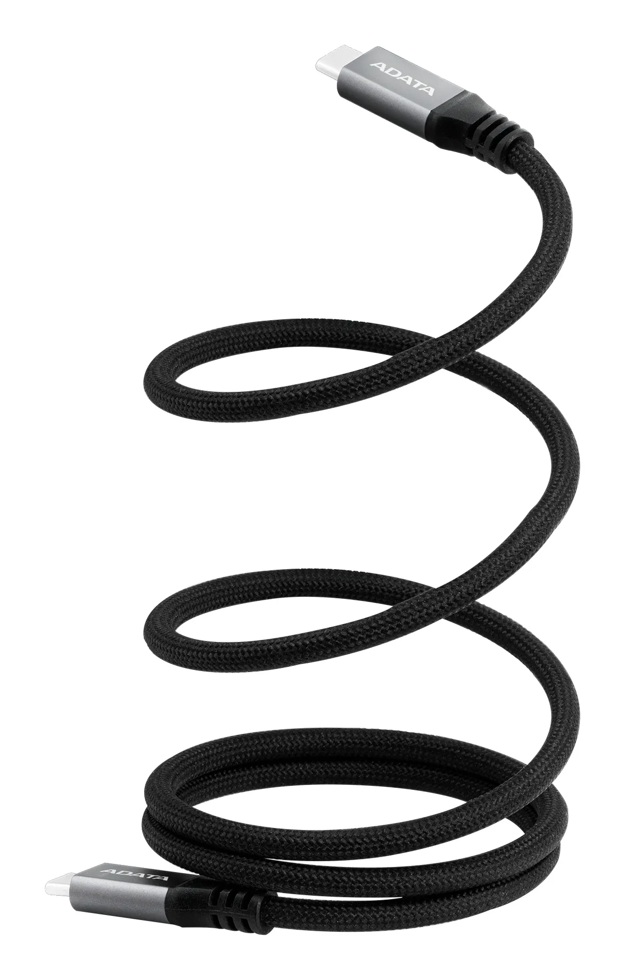 ADATA CACCU3-100W-100AN-BK USB Kabel USB 3.2 Gen 2 (3.1 Gen 2) 1 m USB C Schwarz – Bild 2