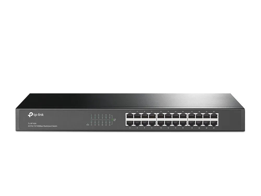 TP-Link 24-Port-10/100Mbit/s-Rackmount-Switch TP-Link 24-Port-10/100Mbit/s-Rackmount-Switch
