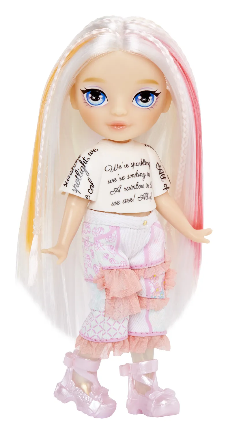 Rainbow High Littles Rainbow Fantasy Fairies Doll- Opal (Rainbow) – Bild 4