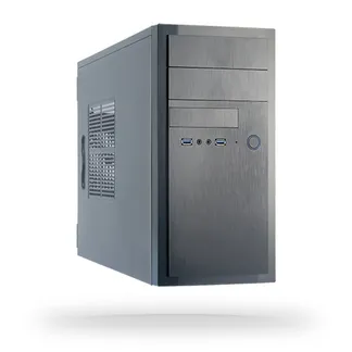 Chieftec HT-01B-350GPB Computer-Gehäuse Midi Tower Schwarz 350 W Chieftec HT-01B-350GPB Computer-Gehäuse Midi Tower Schwarz 350 W