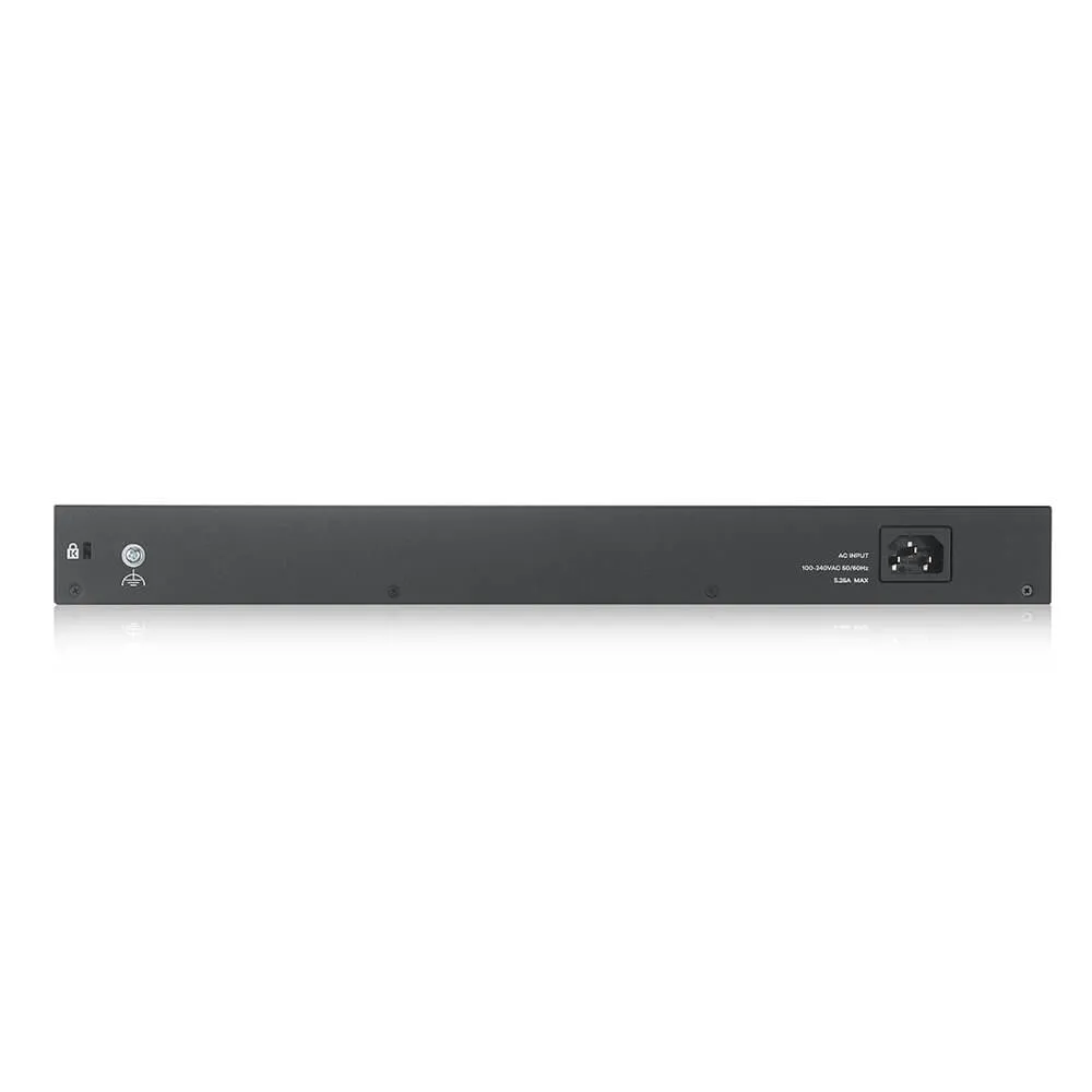 Zyxel GS2220-28HP-EU0101F Netzwerk-Switch Managed L2 Gigabit Ethernet (10/100/1000) Power over Ethernet (PoE) Schwarz – Bild 3