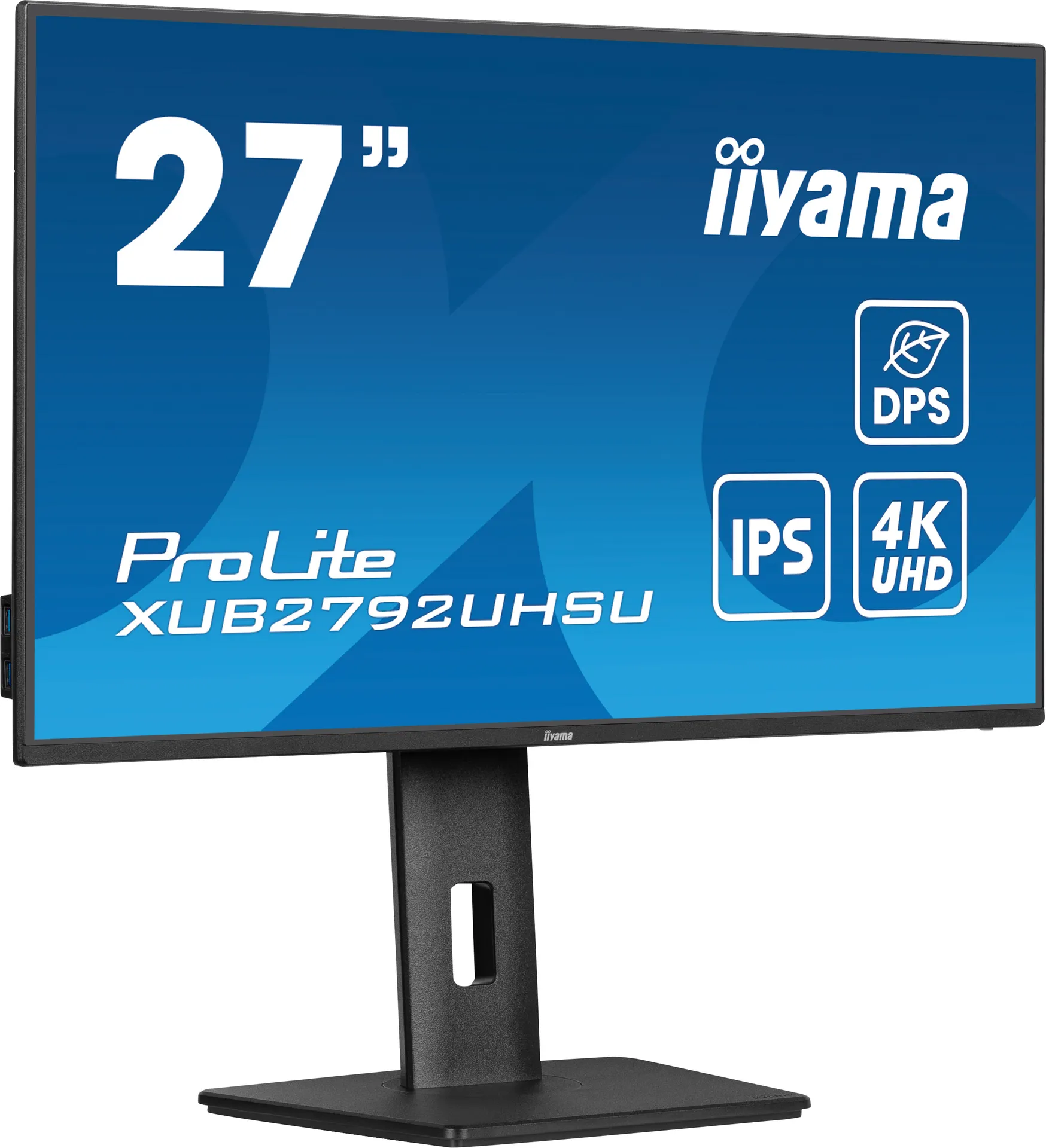iiyama ProLite Ultraflacher 27″ (68.5 cm) Monitor mit 4K-Auflösung, IPS-Panel-Technologie, Dynamische Energieeinsparung (DPS) und einem höhenverstellbaren Standfuß iiyama ProLite Ultraflacher 27″ (68.5 cm) Monitor mit 4K-Auflösung, IPS-Panel-Technologie, Dynamische Energieeinsparung (DPS) und einem höhenverstellbaren Standfuß