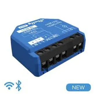 Shelly · Unterputz · „1 Gen3“ · Relais · max 16A · 1 Kanal · WLAN · BT Shelly · Unterputz · „1 Gen3“ · Relais · max 16A · 1 Kanal · WLAN · BT