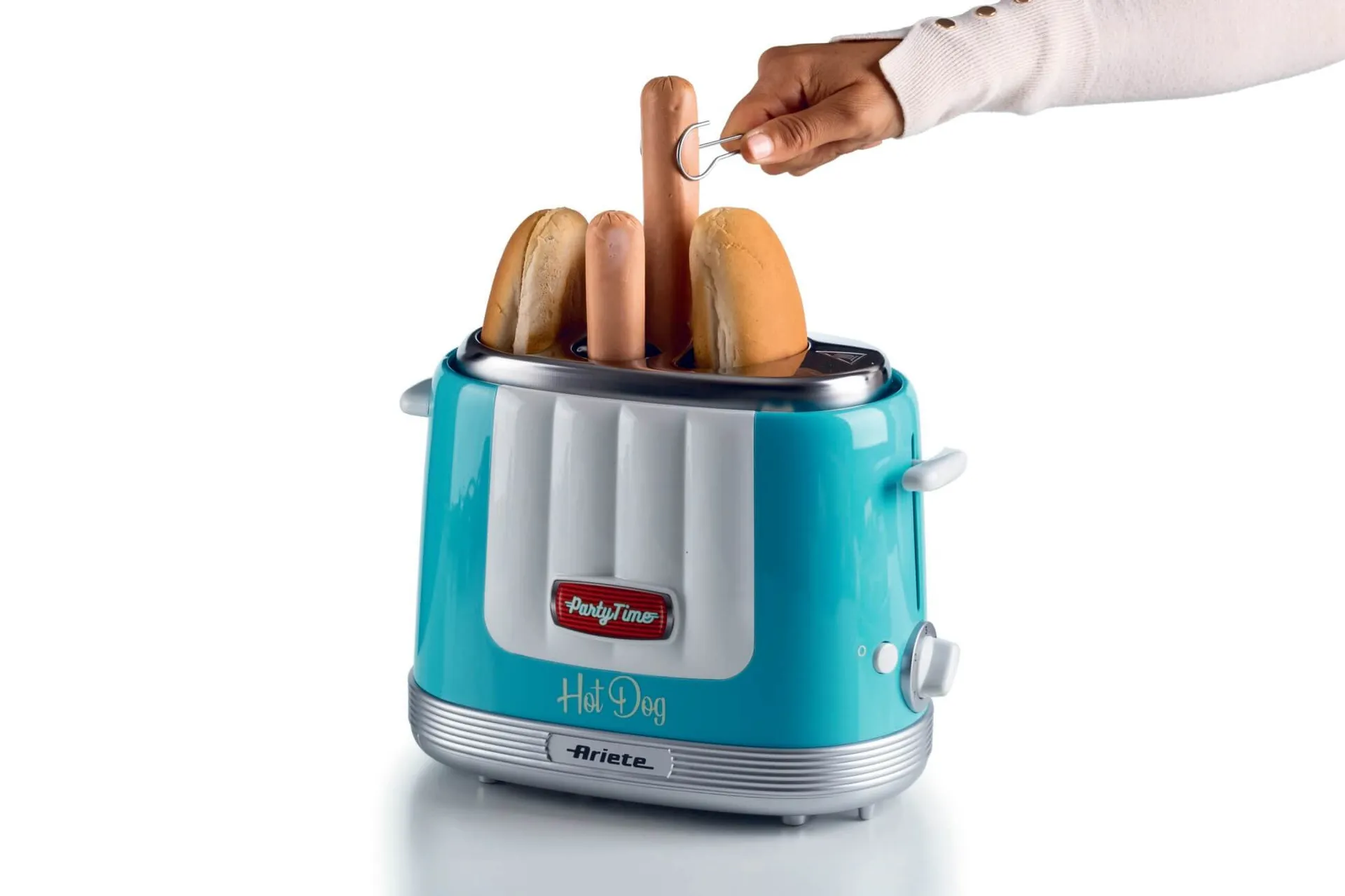 Ariete 0206/01 Hot Dog-Toaster 650 W Hellblau – Bild 2