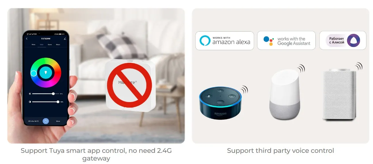 MiBoxer PLCW1 LED PLC Serie PLC Lighting Master Controller WiFi + 2,4G MiBoxer PLCW1 LED PLC Serie PLC Lighting Master Controller WiFi + 2,4G