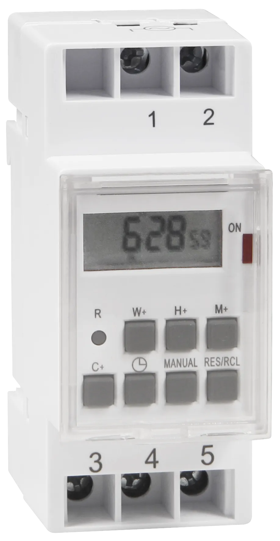 Digitale Zeitschaltuhr McPower ''STE-3'' 7 Tage, 230V für Schalttafel-Einbau, 3600W – Bild 2