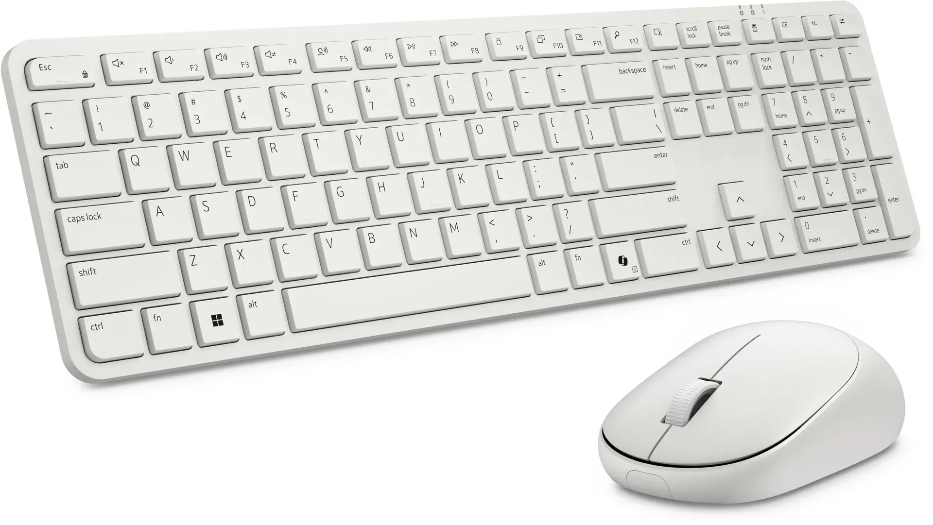 DELL Pro 5 KM526 Tastatur Maus enthalten Heimbüro RF Wireless QWERTZ Deutsch Weiß – Bild 2