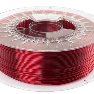 Spectrum 3D Filament / PET-G Premium / 1,75mm / Transparent Red / Rot Durchsichtig / 1kg Spectrum 3D Filament / PET-G Premium / 1,75mm / Transparent Red / Rot Durchsichtig / 1kg