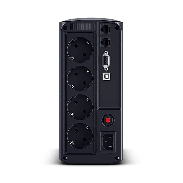 CyberPower USV, Value Pro-Serie, 700VA/390W, Line-Interactive, USB/RS232, LCD, CEE7-Schutzkontakt – Bild 3