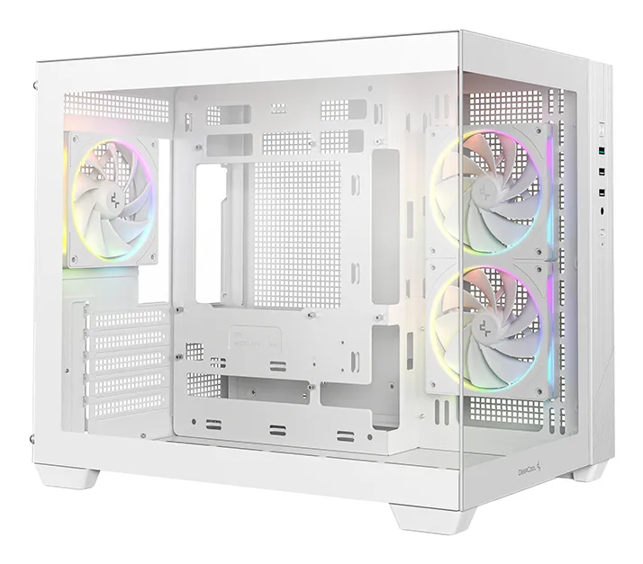 DeepCool CG330 3F WH Tower Weiß – Bild 2