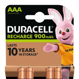 Duracell StayCharged AAA (4pcs) Wiederaufladbarer Akku Nickel-Metallhydrid (NiMH) Duracell StayCharged AAA (4pcs) Wiederaufladbarer Akku Nickel-Metallhydrid (NiMH)
