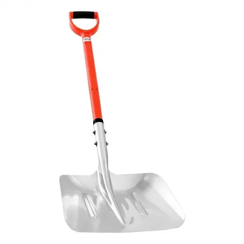 VEVOR Schneeschaufel, 350x400 mm Schneeräumer aus Aluminiumlegierung mit D-förmigen Griffen, Schneeräumer, Schneeschippe, Schneeschüppe, tragbares Schneeräumwerkzeug für Garten, Auto, Camping – Bild 10