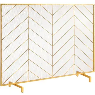 VEVOR Funkenschutzgitter Eisen Kaminschutz 980mm Kamingitter Ofengitter Vintage Ofenschutzgitter 0–40 °C Kaminschutzgitter Kaminofen Schutzgitter Ofenschirm Gitter gegen Funkenflug Gold VEVOR Funkenschutzgitter Eisen Kaminschutz 980mm Kamingitter Ofengitter Vintage Ofenschutzgitter 0–40 °C Kaminschutzgitter Kaminofen Schutzgitter Ofenschirm Gitter gegen Funkenflug Gold
