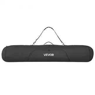 VEVOR Skitasche, bis zu 165 cm, Skibag, Skisack, Skicover, 600D-Oxford-Gewebe, mit verstellbaren Innengurten, Skiersack für Skistöcke, Schutzbrillen, Handschuhe, Helme, Stiefel (Schwarz) VEVOR Skitasche, bis zu 165 cm, Skibag, Skisack, Skicover, 600D-Oxford-Gewebe, mit verstellbaren Innengurten, Skiersack für Skistöcke, Schutzbrillen, Handschuhe, Helme, Stiefel (Schwarz)