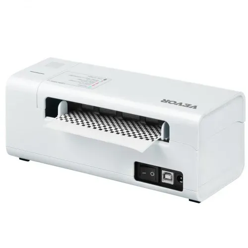 VEVOR Etikettendrucker 200x79x83mm Thermodrucker 150mm/s Labeldrucker Versandetiketten Drucker Thermo-Direkt Edikettendruckgerät USB Automatische Etikettenerkennung Windows Mac OS Linux Chromebook – Bild 10