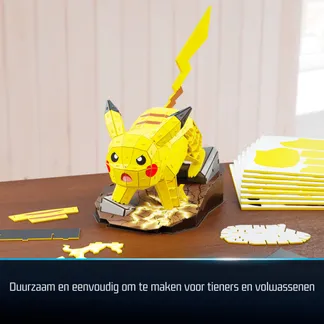 4D Build – Pokémon Pikachu – detailreicher 3D-Modellbausatz 4D Build – Pokémon Pikachu – detailreicher 3D-Modellbausatz